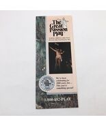 The Great Passion Play 25th Anniversary Brochure Eureka Springe Arkansas... - $127.10 MXN