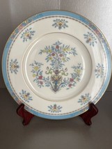 Lenox Blue Tree 8 3/8” Salad Plates b-300 with Gold Trim and Backstamp - £14.94 GBP