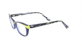 Face A Face Eyeglasses Frame ADICT 3 Col. 008 Acetate Ink Blue Ivory White - £253.87 GBP