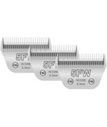 3 Pack 5 Wide Blades For Dog Grooming,Compatible With Andis,Oster A5,Wah... - $72.99