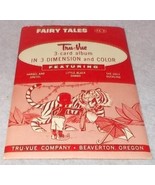 Vintage Tru-Vue Viewer 3 Slides Lot Fairy Tales 3-D Stereoviewer  - £6.25 GBP