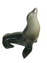 Lomonosov Russia Harp Seal pup Otter sea lion figurine vtg porcelain scu... - $94.05
