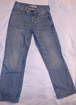 B By Bullhead Mens Straight Leg Blue J EAN S Size 29 X 30 Cotton 29x30 Distressed - £20.56 GBP