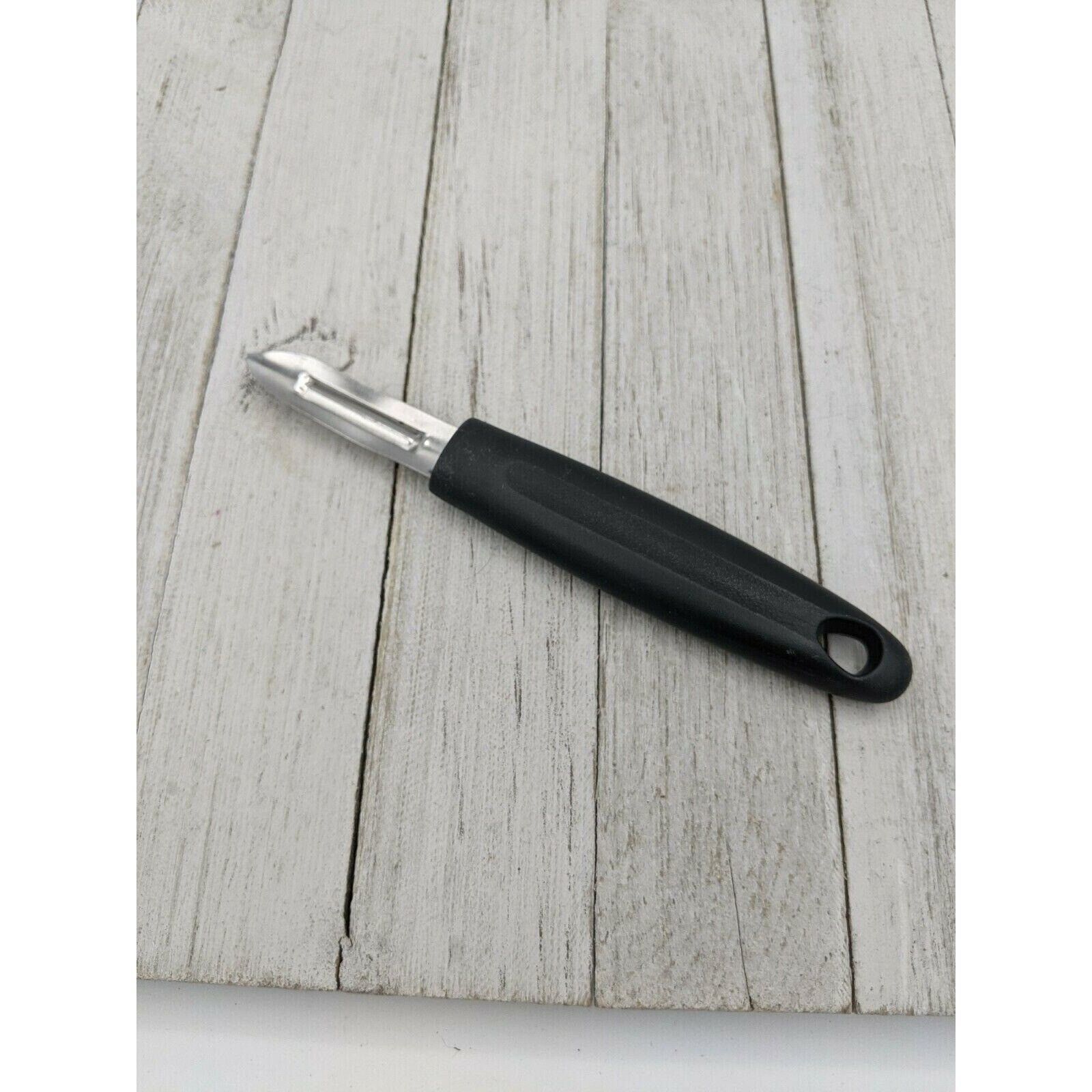 Primary image for Vegetable Peeler Peeling 7" Stainless Steel 2 1/2" Blade Black Handle