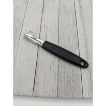 Vegetable Peeler Peeling 7&quot; Stainless Steel 2 1/2&quot; Blade Black Handle - £7.18 GBP