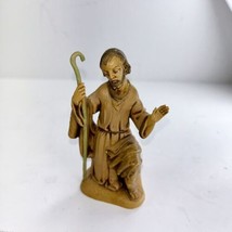 Fontanni Kneeling Joseph, Nativity Figurine, 4 1/2 Inches Tall - £11.07 GBP