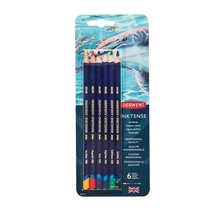 Derwent Colored Pencils, Inktense Ink Pencils, Drawing, Art, Pack, 6 Cou... - $27.99