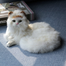 Animal decoration handmade plush toy companion cat Persian cat - £60.75 GBP