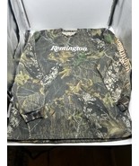 Vintage Remington Camo Sweat Shirt Mens 2XL XXL Mossy Oak Made USA Outdoors - $69.24 CAD