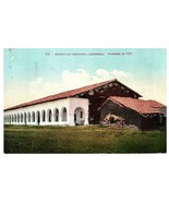 Mission San Fernando Postcard Glendale CA Cancel Postcard 1914 - £11.69 GBP