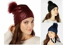 I.n.c. Liquid Shine Beanie, Various Colors - £14.38 GBP