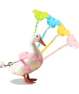 4 Pcs Pet Cole Duck Outside Walking Harness Leash Funny Duck Accessories... - £22.88 GBP