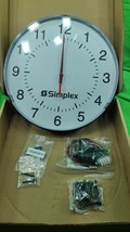 Simplex 6310-9231A Clk/Sw 12&quot;Rnd Sf 120/60 3Wblk - Same Day Shipping (SE... - $294.88