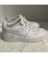 Nike Air Force 1 Low GS Triple White Shoes DH2920-111 Size 6y - $32.60