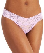 MSRP $6 Inc International Concepts Women&#39;s Lace Thong Underwear Purple S... - $2.97