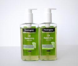 Neutrogena Oil Balancing Facial Wash Lime Aloe Vera Pump Lot of 2 - $29.99