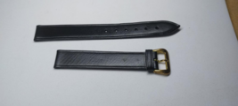 Strap Watch Baume &amp; Mercier Geneve leather Measure :14mm 14-115-70mm - £79.93 GBP