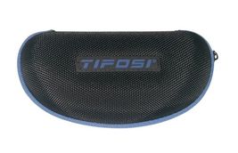 Tifosi Sunglasses Hard Case w/ Microfiber Pouch Black Blue Never Used image 2