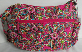 Vera Bradley Women Purse Bag Handbag on the go Crossbody SUNBURST FLORAL... - $109.15