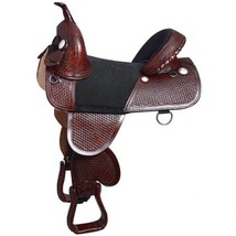 Leather Western Saddle for Horse Handcrafted by Finest Craftsman Size 11... - £445.93 GBP