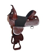 Leather Western Saddle for Horse Handcrafted by Finest Craftsman Size 11... - £447.79 GBP