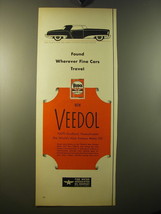 1950 Tide Water Veedol Motor Oil Ad - Sports Coupe by Gustav Jensen - $18.49
