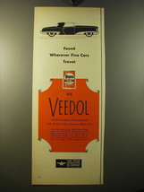 1950 Tide Water Veedol Motor Oil Ad - Sports Coupe by Gustav Jensen - $18.49