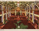 Grand Lobby New Hotel Jefferson St. Louis MO Postcard PC574 - $4.99