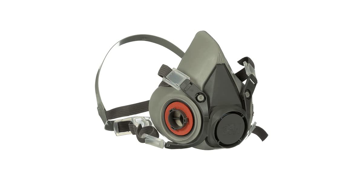 3M 6200 Half Mask for Use With 6000 Series Cartridges, Face Piece by 3M