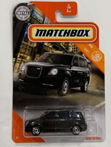 Matchbox 2020 MBX City #6/100, LEVC-TX Taxi (Black) - $4.26
