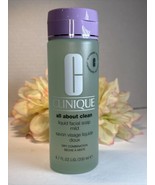 Clinique All About Clean Liquid Facial Soap Mild 6.7oz Dry Combination S... - £14.18 GBP