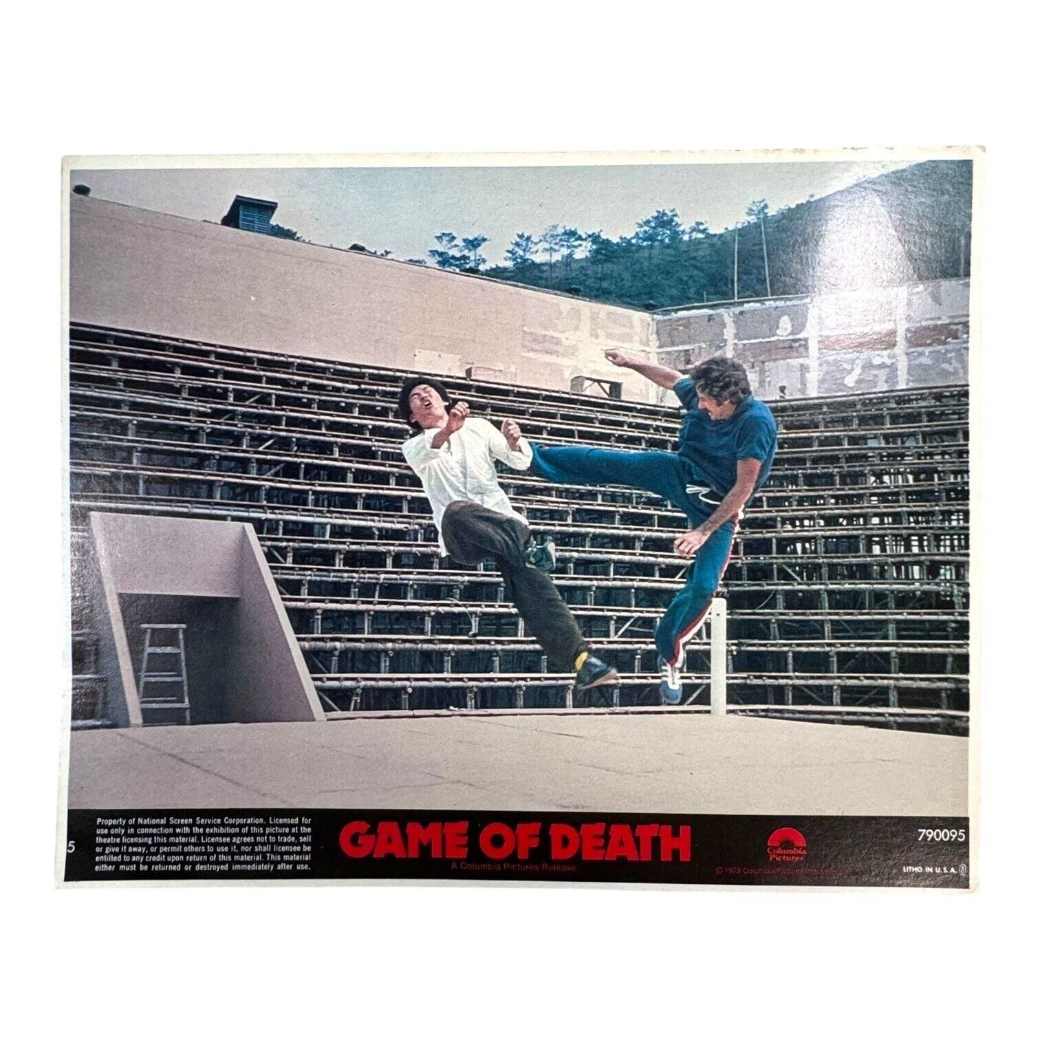 Bruce Lee Game Of Death Movie Poster Print Licensed National Screen Service 10X8 - $14.01