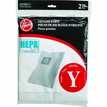 Pokin 2 Pack Y HEPA Pleated Vacuum Filter Bags for Hoover WindTunnel AH10040 902 - $14.72