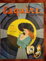 ESQUIRE magazine November 1950 Al Moore Carol Channing Ray Bradbury Frank Leahy - £20.39 GBP