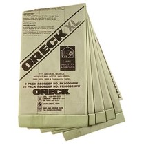 Pack of 5 Oreck XL Vacuum Cleaner Bags Hypo-Allergenic Filtering System - $15.88