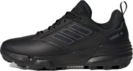 adidas Mens Terrex Unity Leather Low Hiking Shoes,Core Black/Grey Four/G... - $89.10