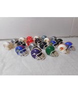 NFL Miniature Gumball Machine Football Helmet 20 Helmets Plastic Loose V... - £19.32 GBP