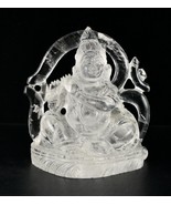 SPIRITUAL NATURAL ROCK CRYSTAL QUARTZ LORD KRISHNA 3965 CTS GEMSTONE STATUE - €841,51 EUR