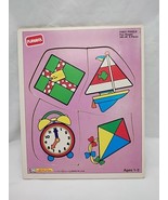Vintage 1992 Playskool First Puzzle Fun Shapes 180-08 4 Pieces - €12,80 EUR