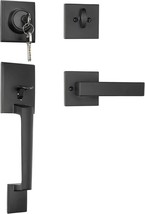 FORTSTRONG Front Door Handle &amp; Deadbolt Lock Set – Easy Install, Modern ... - $37.79