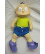 VINTAGE Mattel 1999 Rugrats BATHTIME TOMMY PICKLES BOY 13&quot; Plush STUFFED... - $27.08 CAD