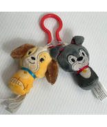 Hallmark Itty Bittys Clippys Lady &amp; the Tramp 2 pc Clippies Dogs - £5.00 GBP