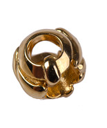 Authentic Trollbeads 18K Gold 21144Q Letter Bead Q, Gold - £248.40 GBP
