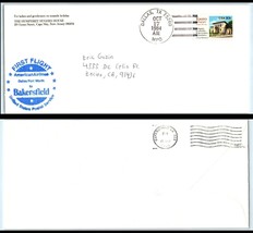 1984 US First Flight Cover - AA, Dallas MPO, Texas to Bakersfield, CA &quot;B&quot; D18 - £2.28 GBP