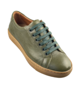 Threads &amp; Beams Shoes Cup-Sole Trainer Green Leather  Men&#39;s Size 7B - £112.63 GBP