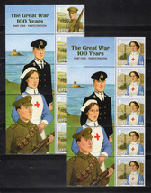 ZAYIX Jersey 1775-1780 MNH World War I Military Medical 101623SM11 - £41.96 GBP