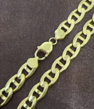 14k Yellow Gold Mariner Chain Necklace 24&#39;&#39; Long, 9mm Wide - £9,553.04 GBP