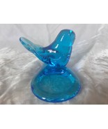 Bluebird of Happiness Votive Candle Holder Figurine Leo Ward1994 Terra S... - £14.65 GBP