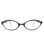 Lindberg Mod.5100 Eyeglasses Frames Purple Round Strip Titanium 49-19-120 - $277.19