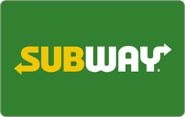 Subway® - $5.00+
